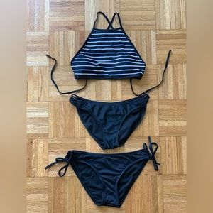 High neck bikini